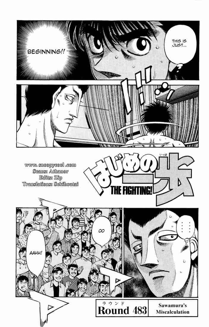 Hajime no Ippo - Chapter 483 Page 4