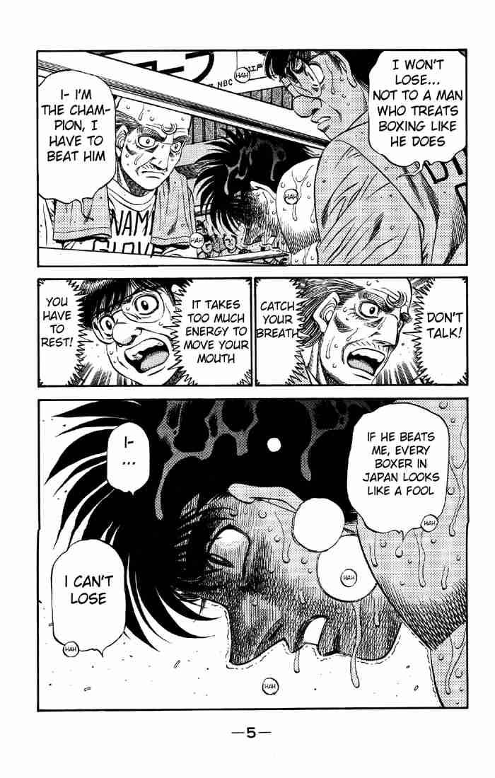 Hajime no Ippo - Chapter 493 Page 6