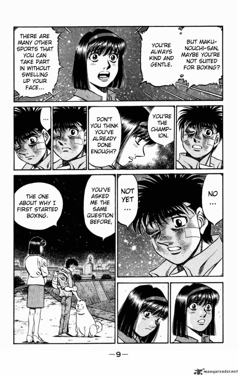 Hajime no Ippo - Chapter 503 Page 7