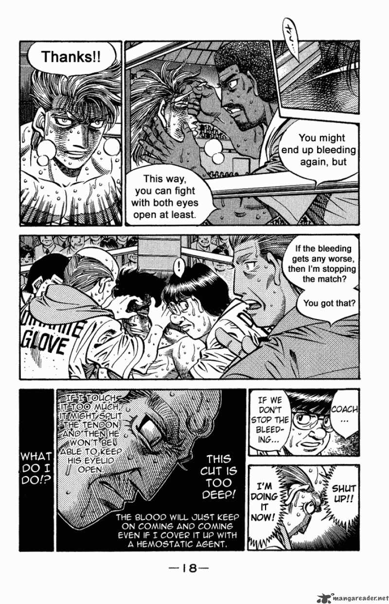 Hajime no Ippo - Chapter 552 Page 15