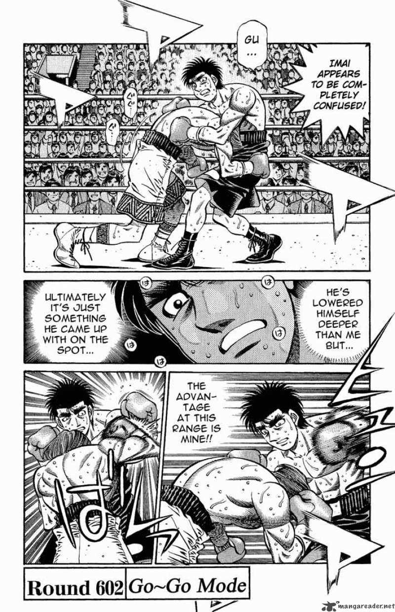 Hajime no Ippo - Chapter 602 Page 2