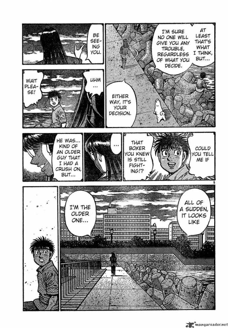 Hajime no Ippo - Chapter 725 Page 5