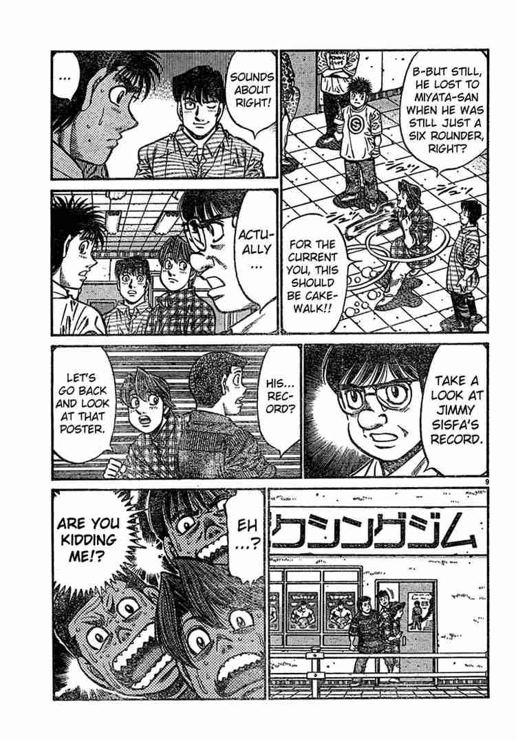 Hajime no Ippo - Chapter 727 Page 9