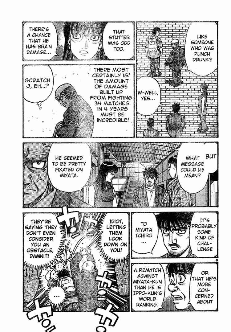 Hajime no Ippo - Chapter 728 Page 9