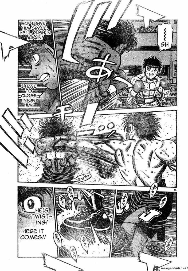 Hajime no Ippo - Chapter 731 Page 15