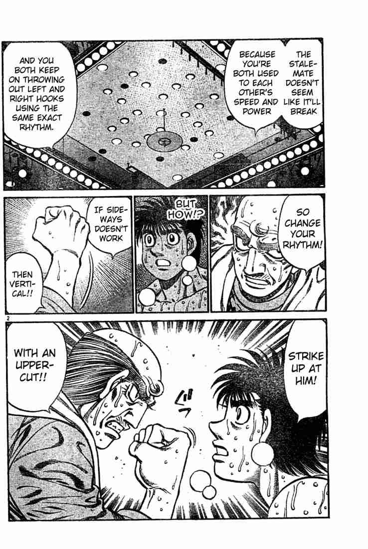 Hajime no Ippo - Chapter 737 Page 2