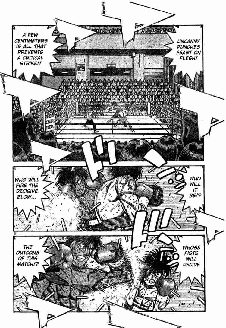 Hajime no Ippo - Chapter 737 Page 8