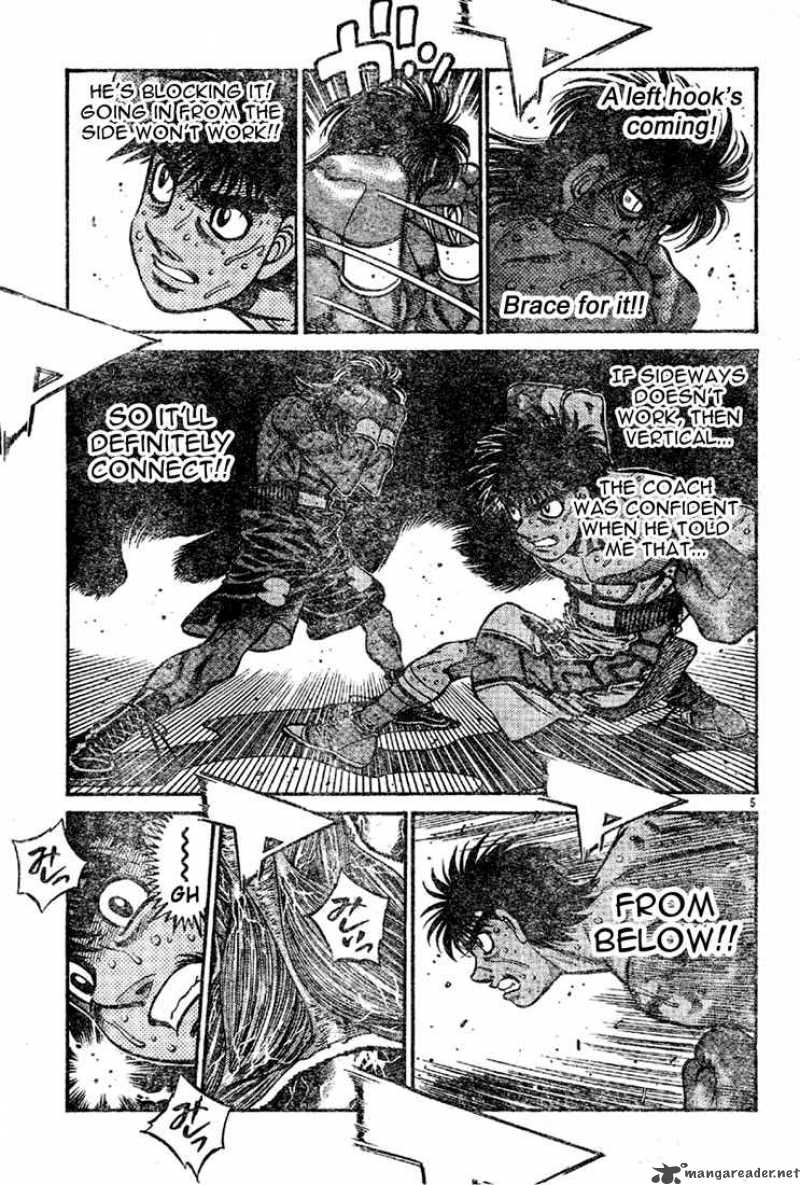 Hajime no Ippo - Chapter 738 Page 5