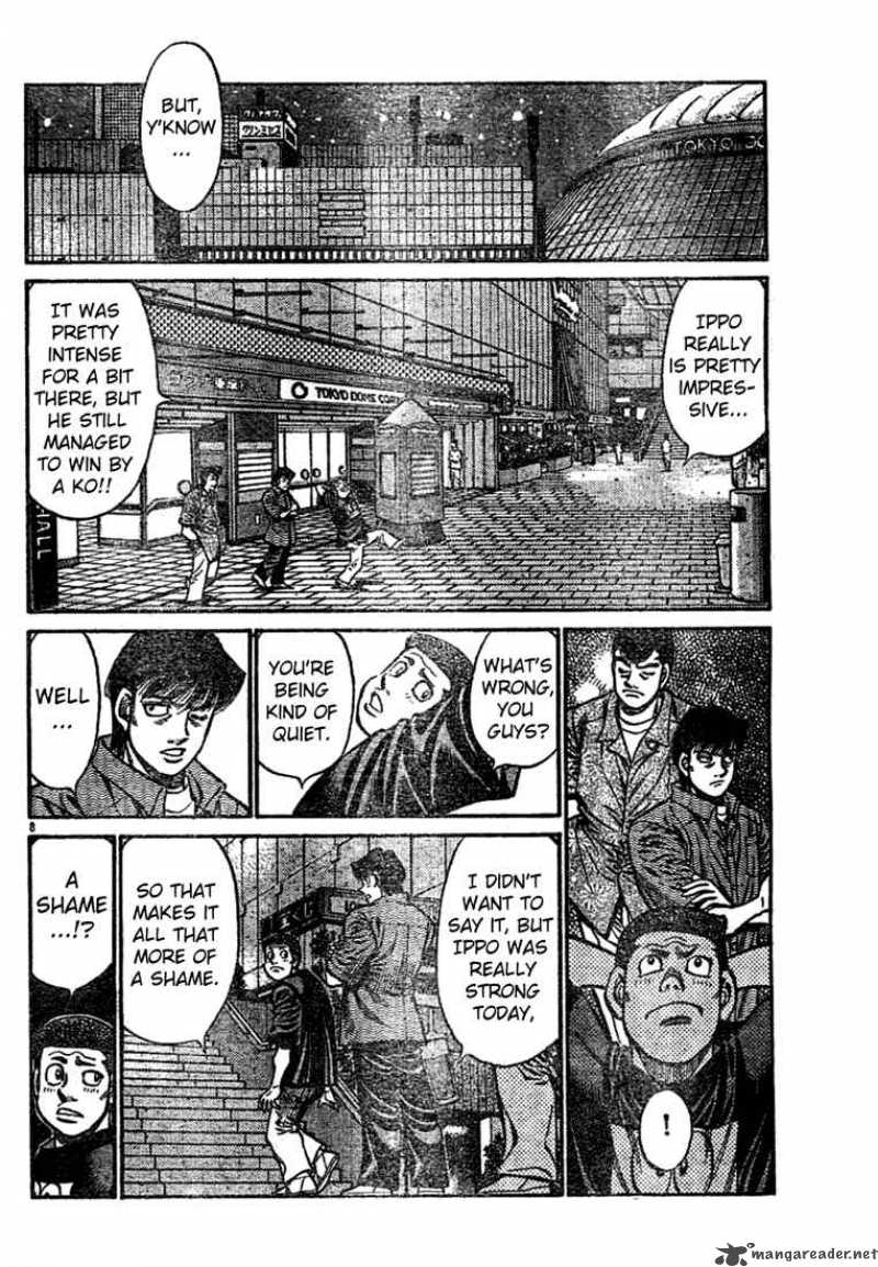 Hajime no Ippo - Chapter 741 Page 8