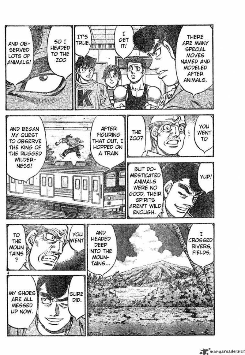 Hajime no Ippo - Chapter 743 Page 4