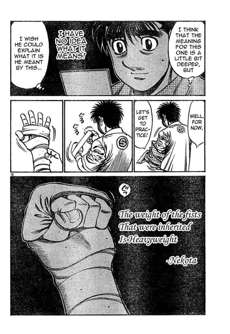 Hajime no Ippo - Chapter 745 Page 18