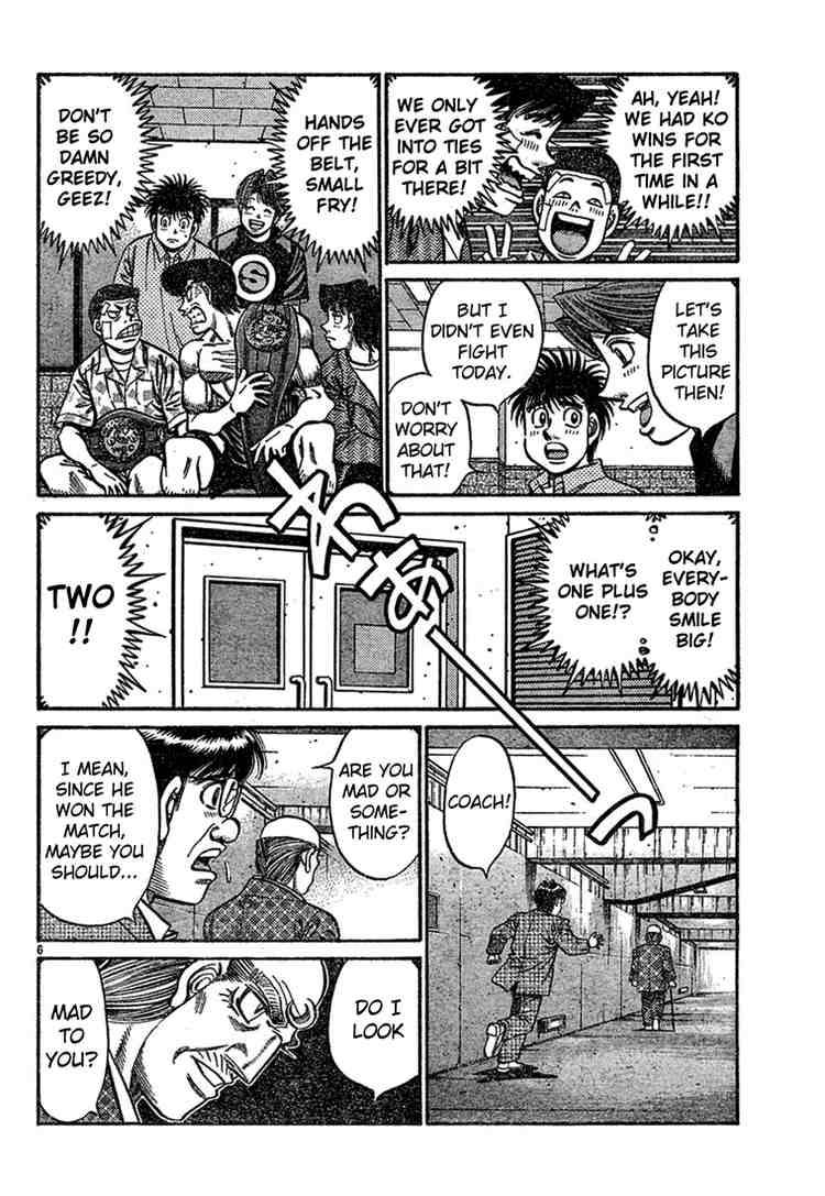 Hajime no Ippo - Chapter 745 Page 6