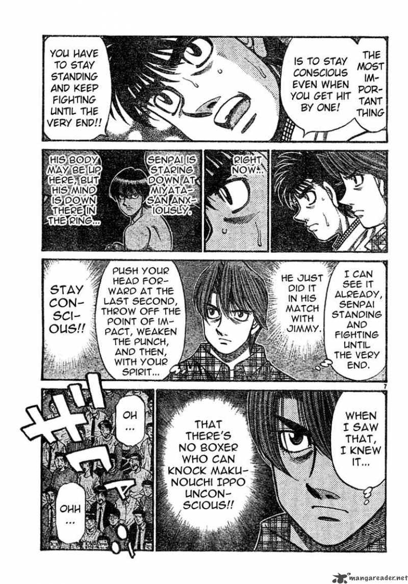 Hajime no Ippo - Chapter 747 Page 7