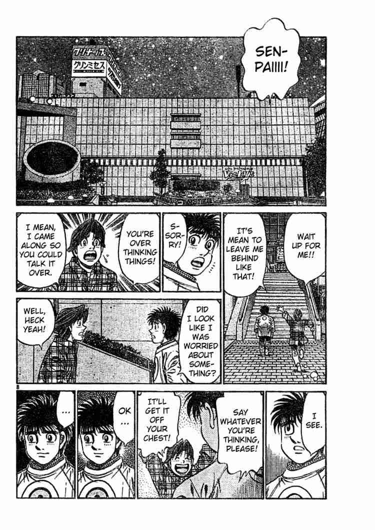 Hajime no Ippo - Chapter 750 Page 8