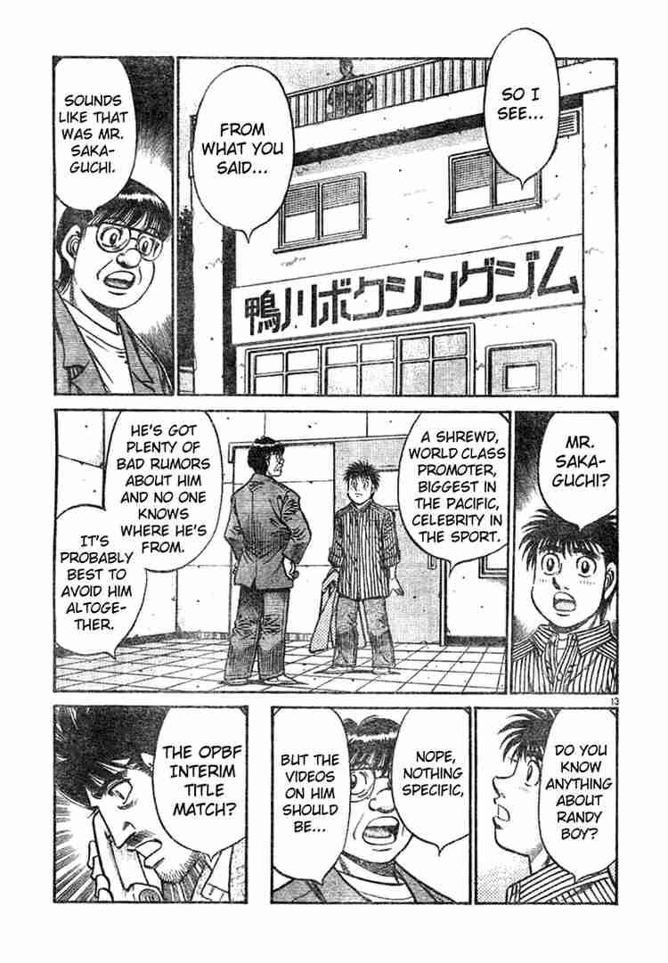 Hajime no Ippo - Chapter 751 Page 13