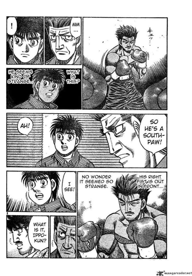 Hajime no Ippo - Chapter 752 Page 2