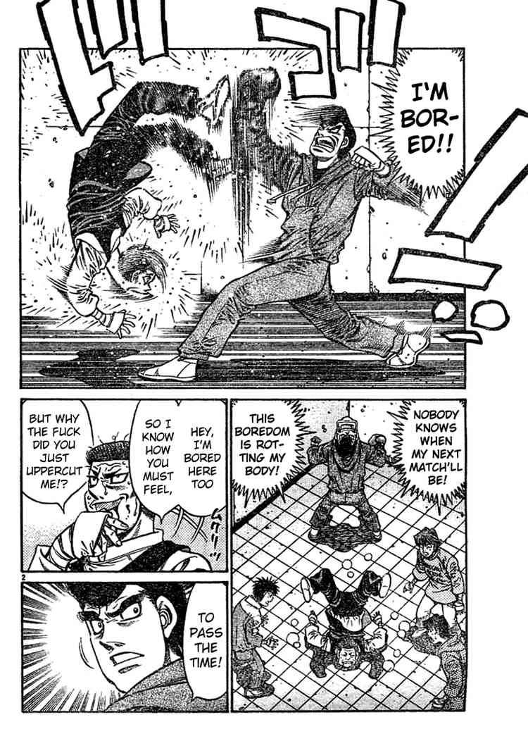 Hajime no Ippo - Chapter 758 Page 2