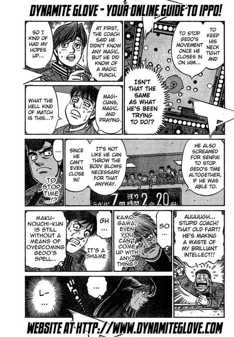 Hajime no Ippo - Chapter 781 Page 7