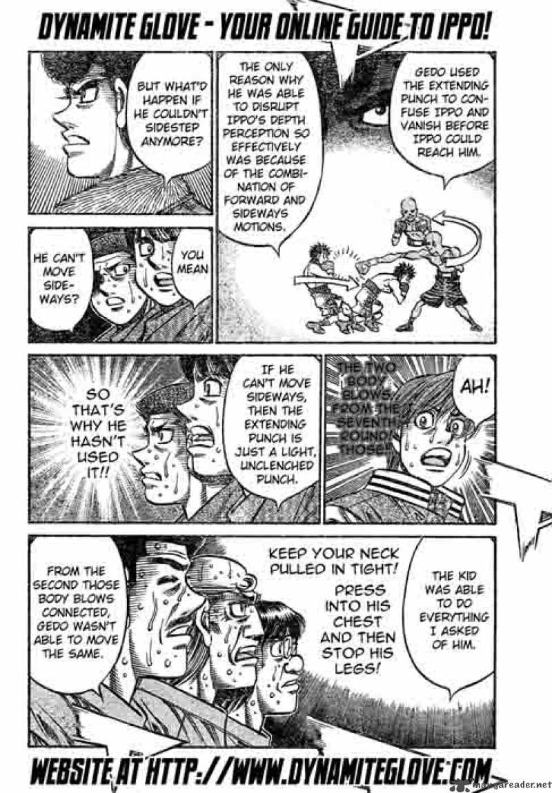 Hajime no Ippo - Chapter 787 Page 7