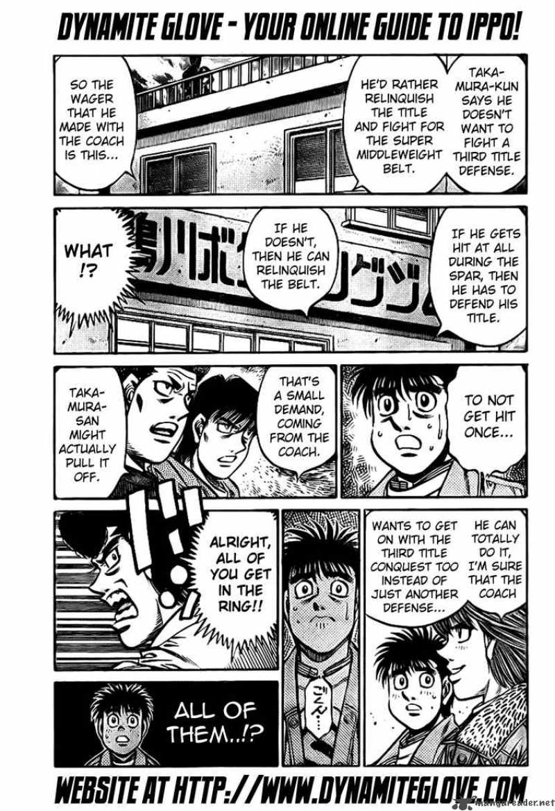 Hajime no Ippo - Chapter 803 Page 5