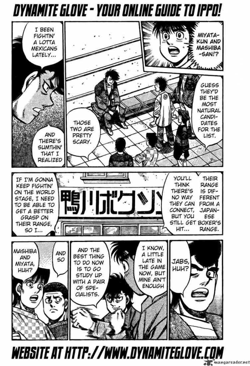 Hajime no Ippo - Chapter 808 Page 10