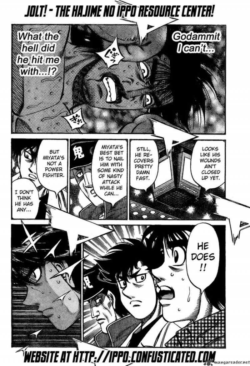 Hajime no Ippo - Chapter 826 Page 14