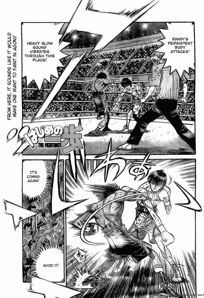 Hajime no Ippo - Chapter 836 Page 4