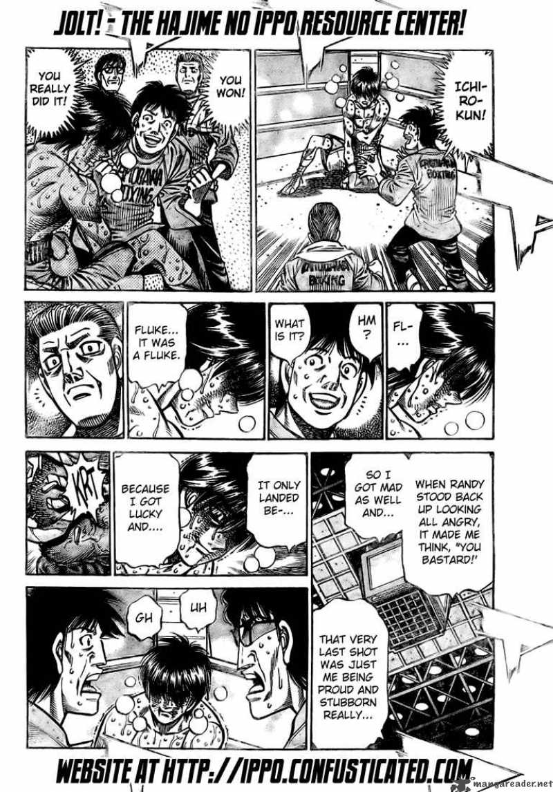 Hajime no Ippo - Chapter 846 Page 10