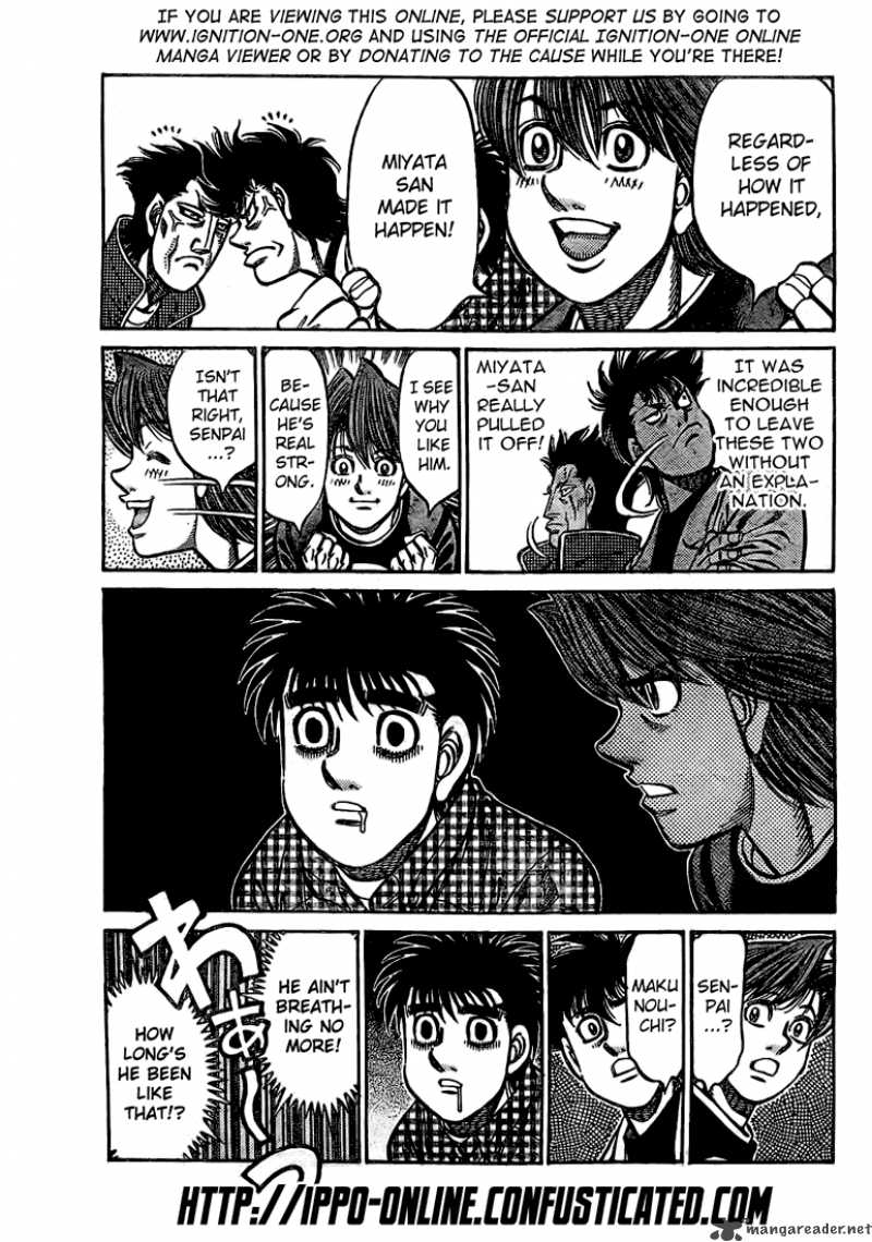 Hajime no Ippo - Chapter 847 Page 3