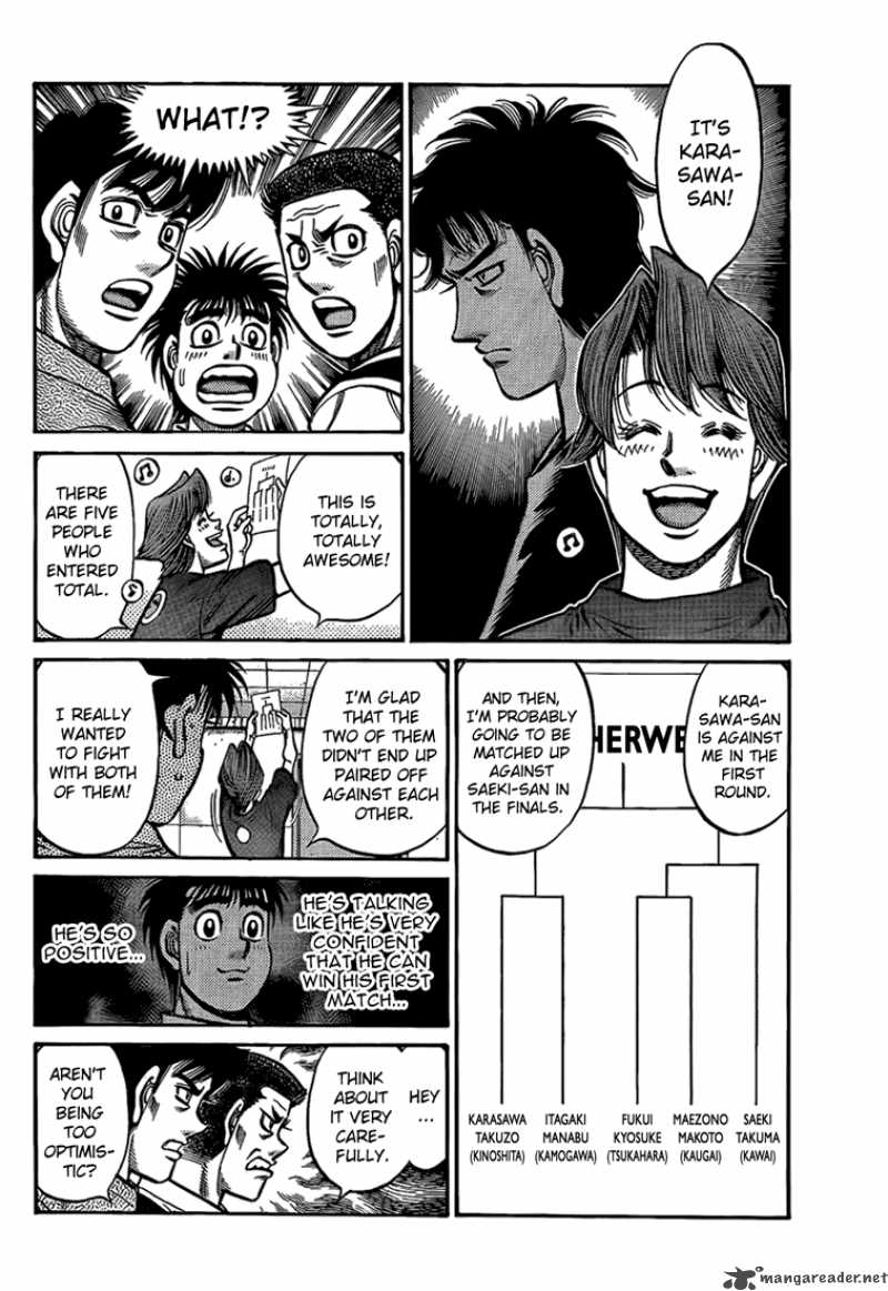 Hajime no Ippo - Chapter 859 Page 4