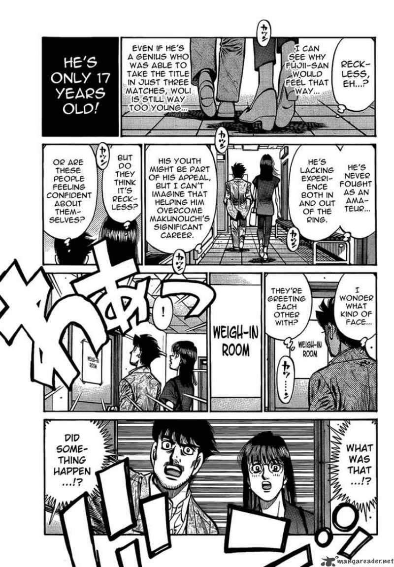 Hajime no Ippo - Chapter 863 Page 6