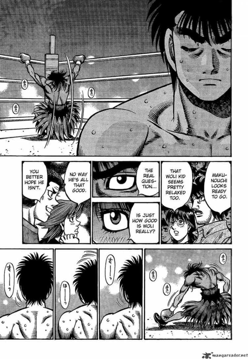 Hajime no Ippo - Chapter 865 Page 14