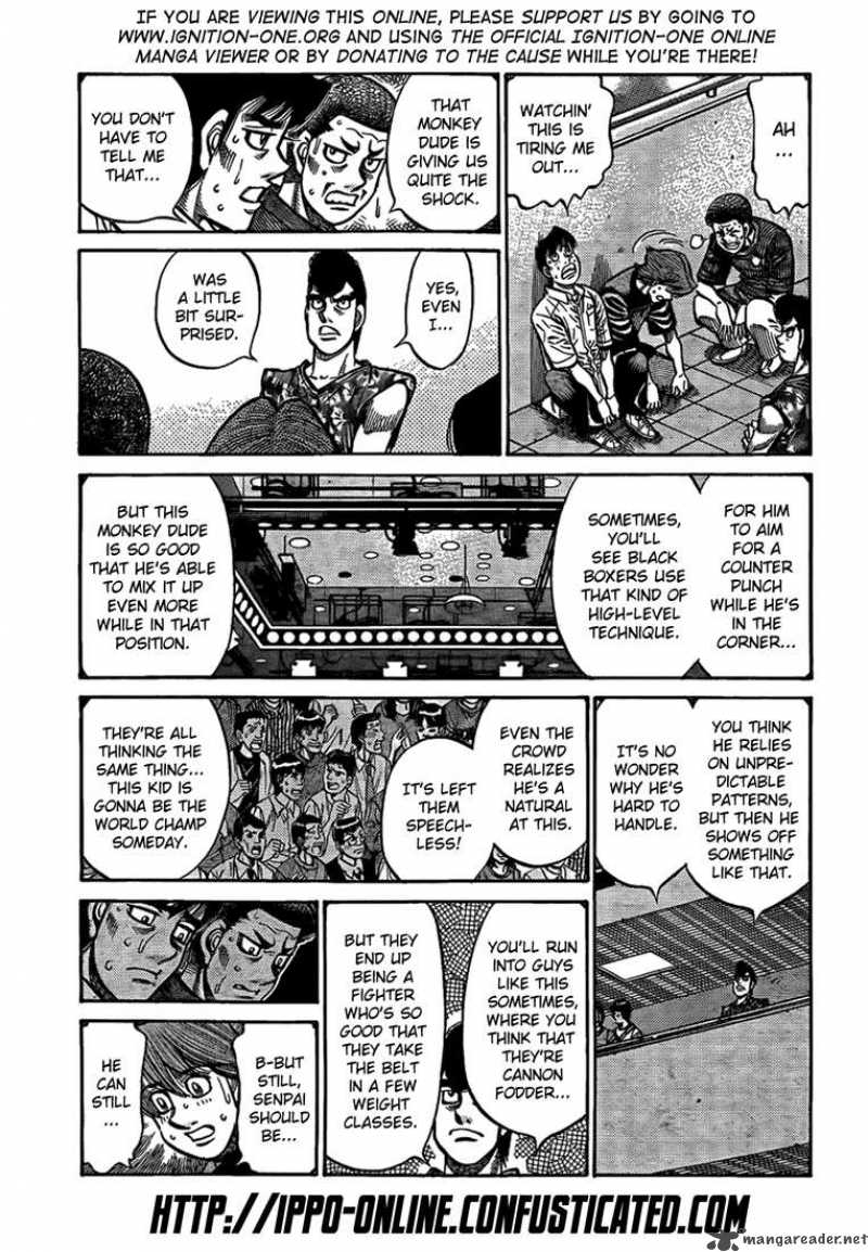 Hajime no Ippo - Chapter 878 Page 12