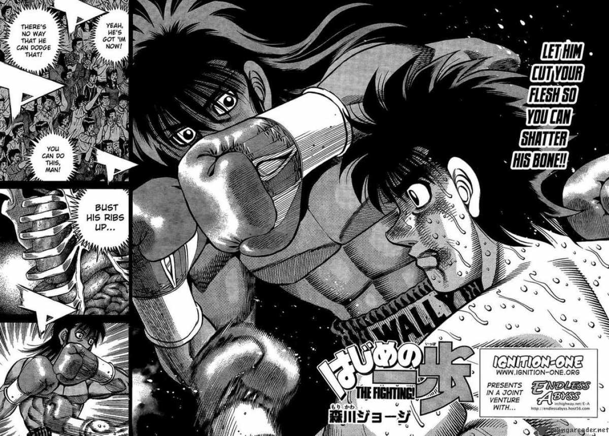 Hajime no Ippo - Chapter 880 Page 2