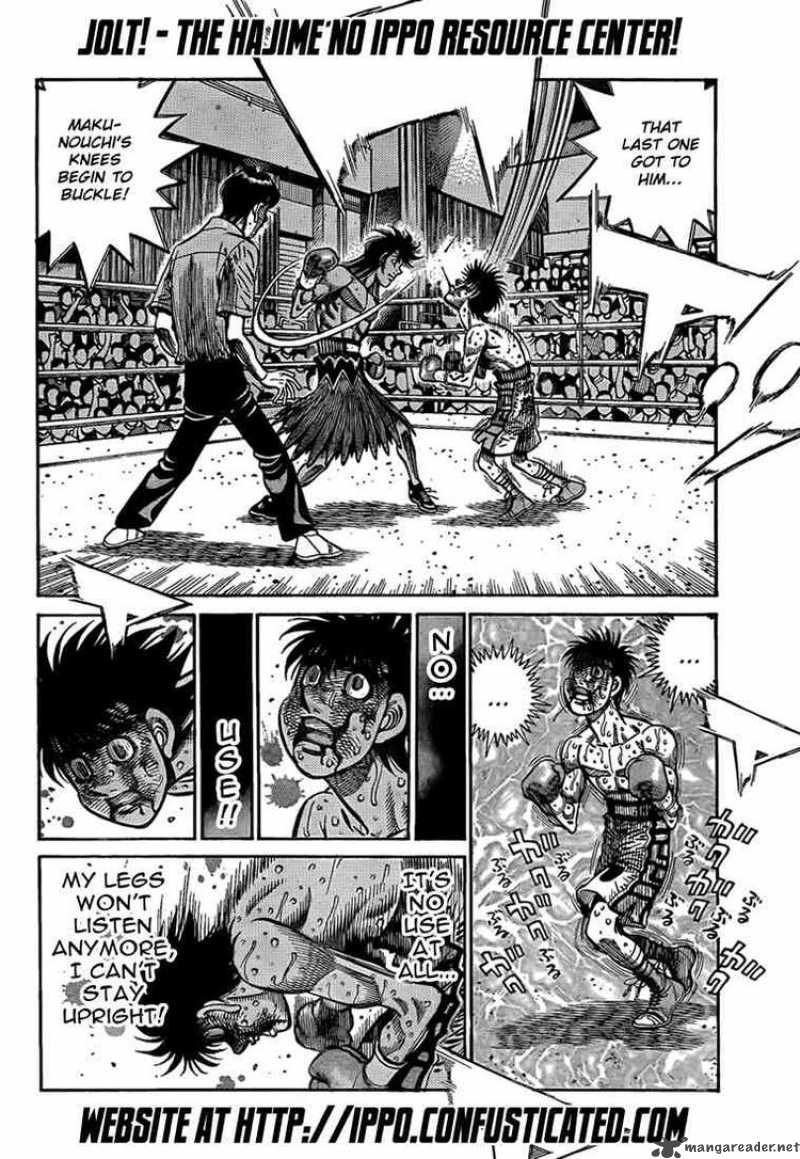 Hajime no Ippo - Chapter 882 Page 8