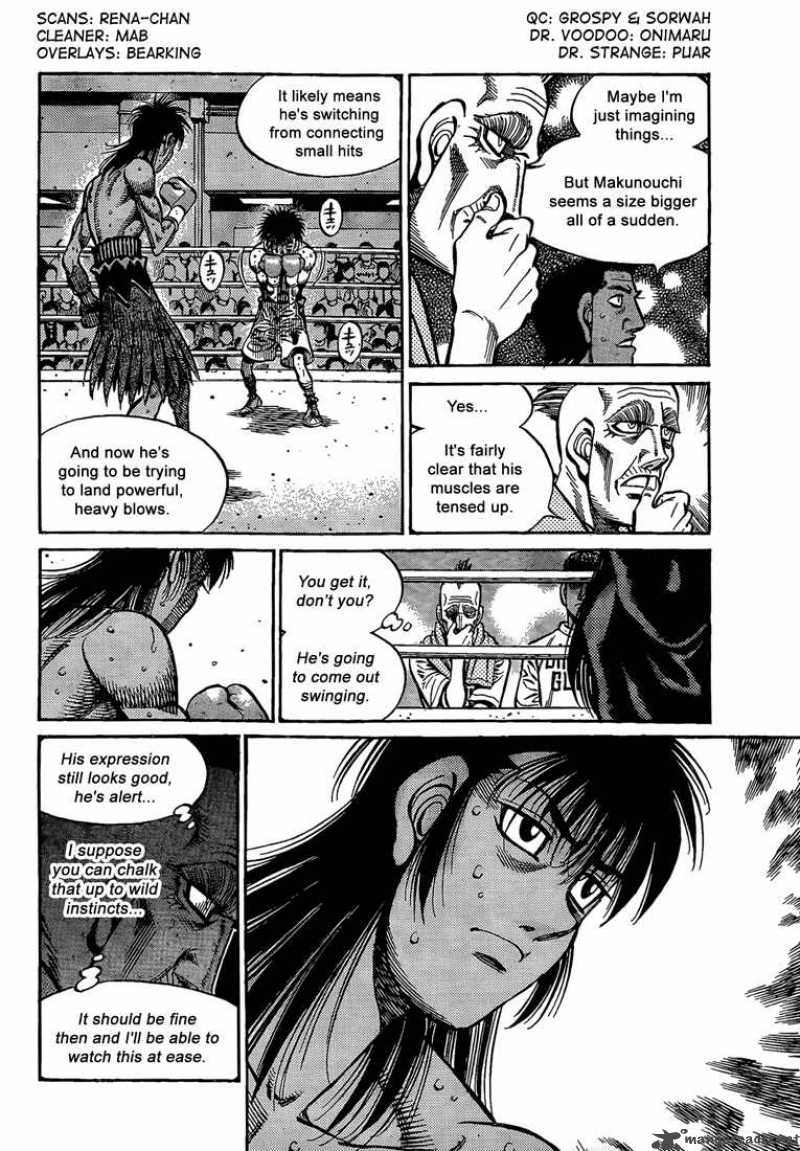 Hajime no Ippo - Chapter 888 Page 2