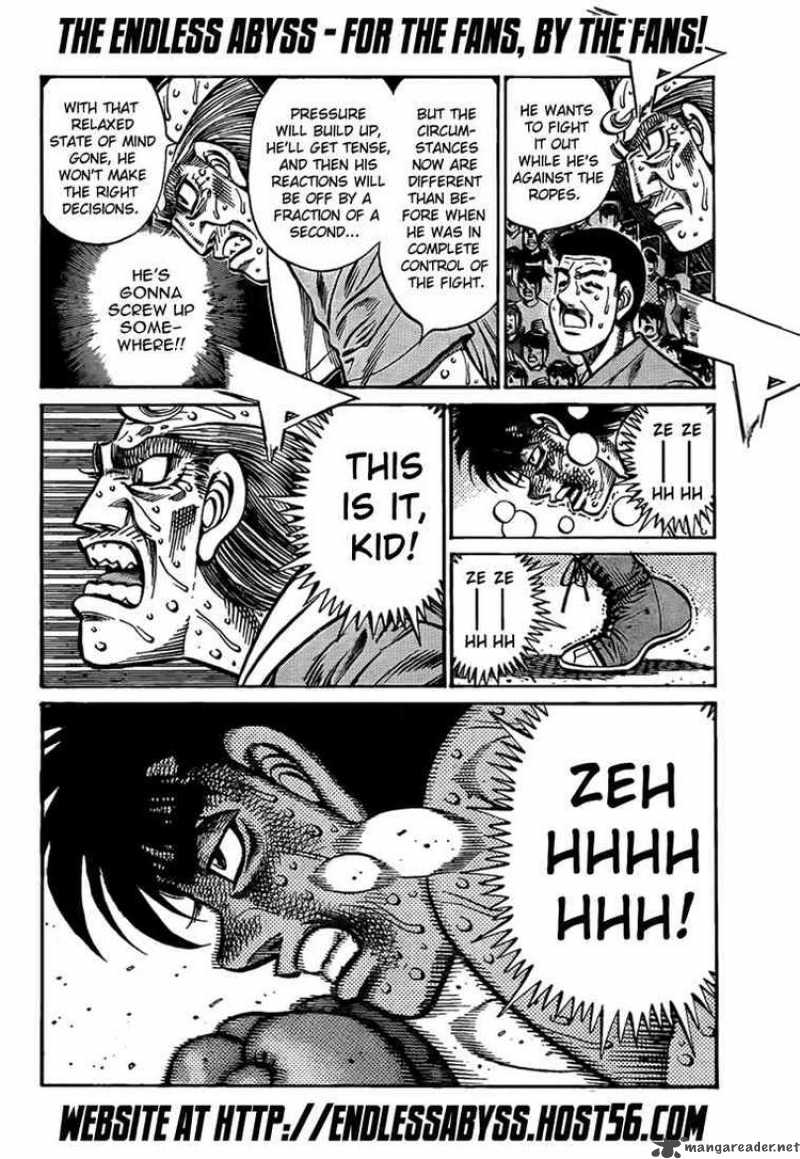 Hajime no Ippo - Chapter 890 Page 8