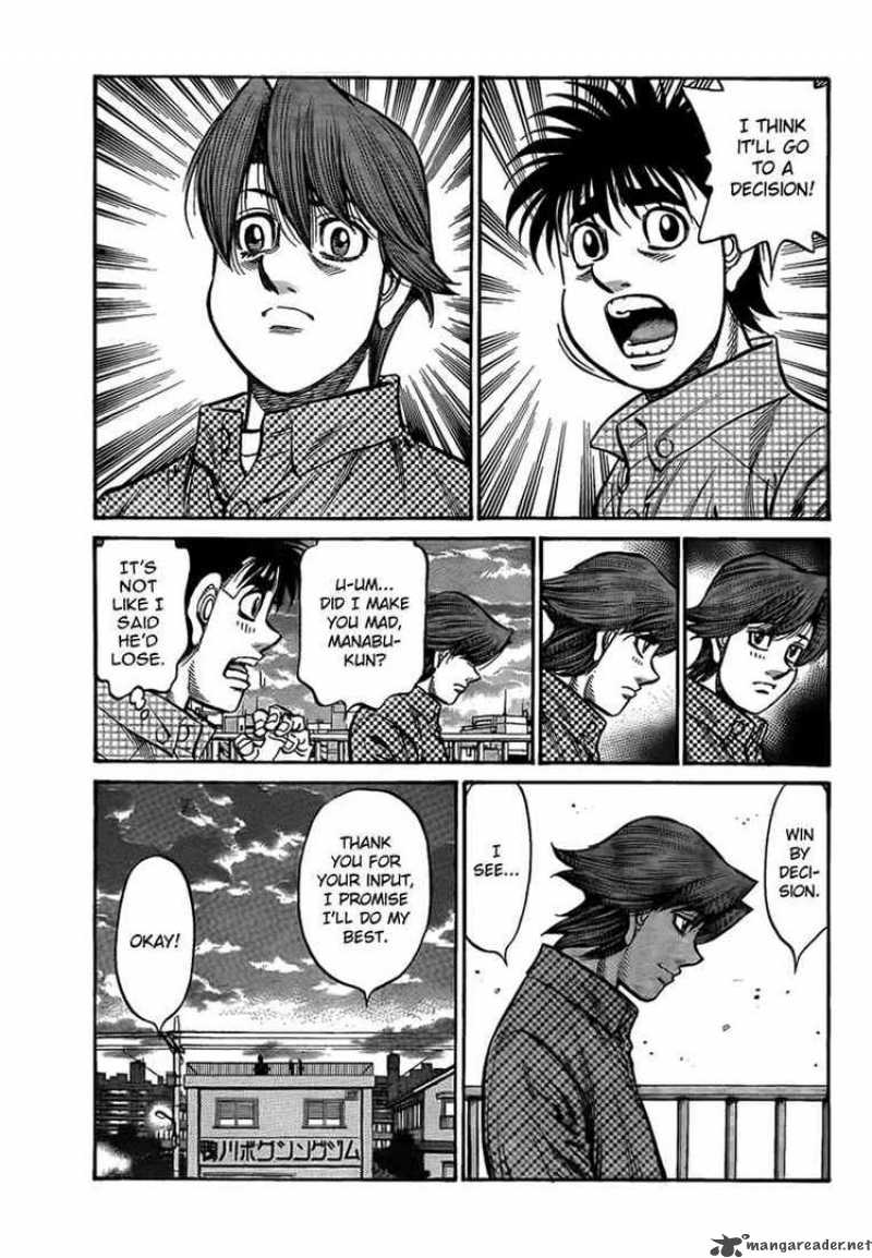 Hajime no Ippo - Chapter 899 Page 9