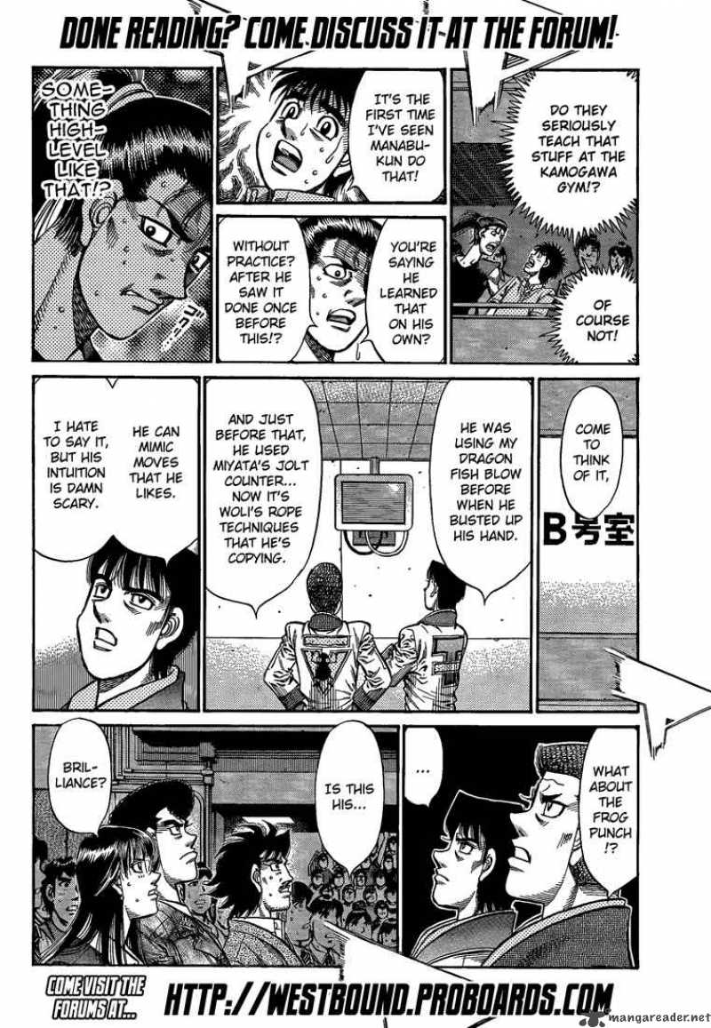 Hajime no Ippo - Chapter 909 Page 12