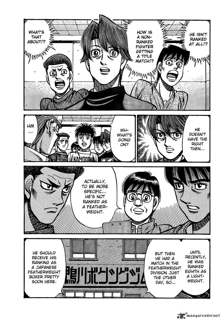 Hajime no Ippo - Chapter 916 Page 3