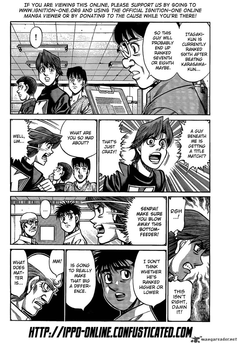 Hajime no Ippo - Chapter 916 Page 4