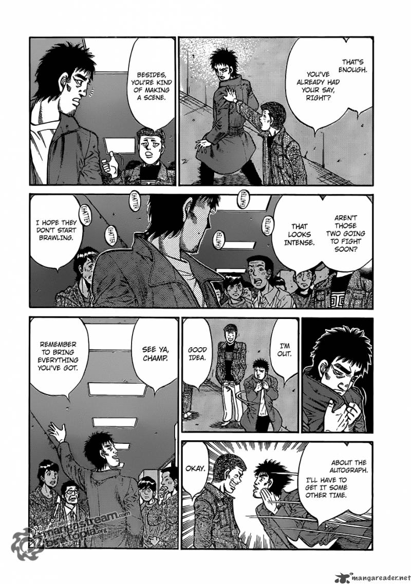 Hajime no Ippo - Chapter 919 Page 14