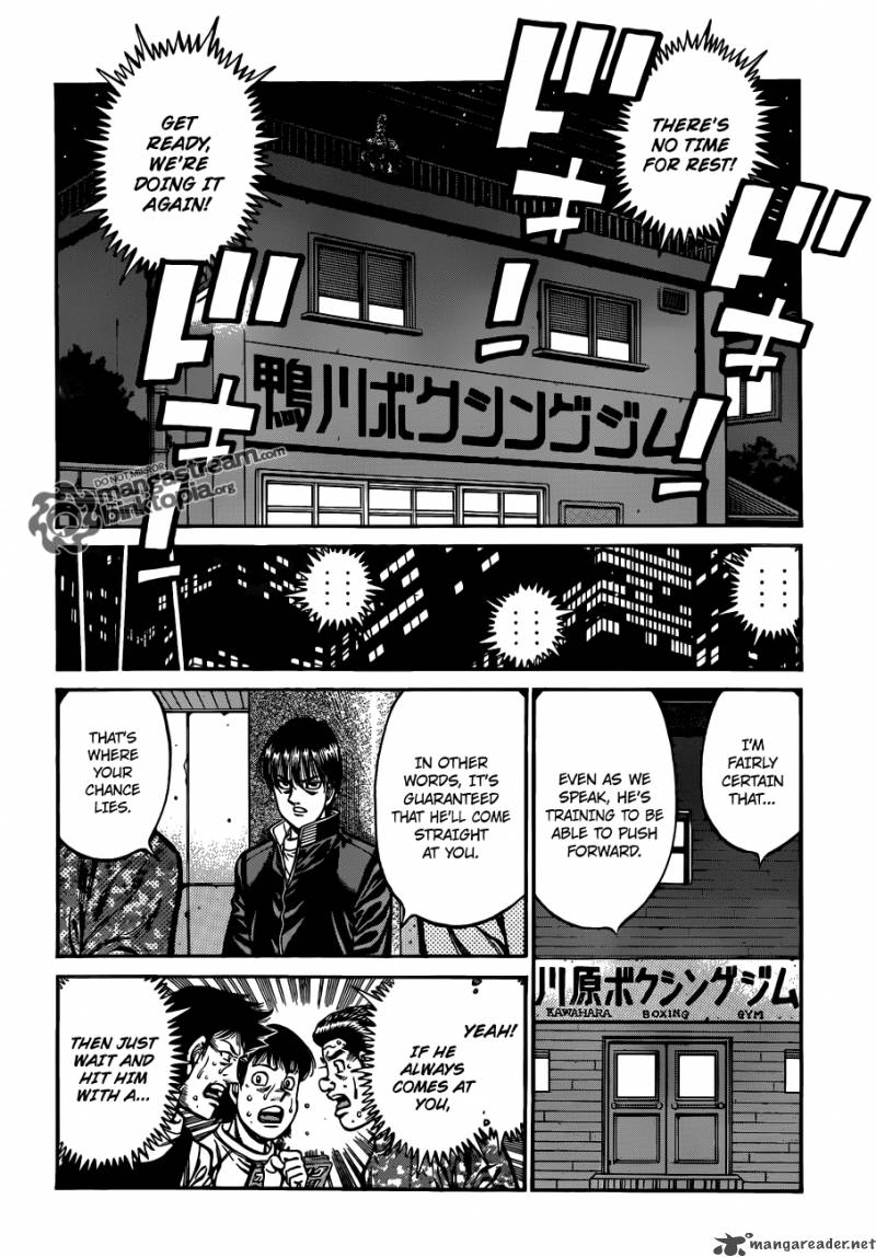 Hajime no Ippo - Chapter 922 Page 8