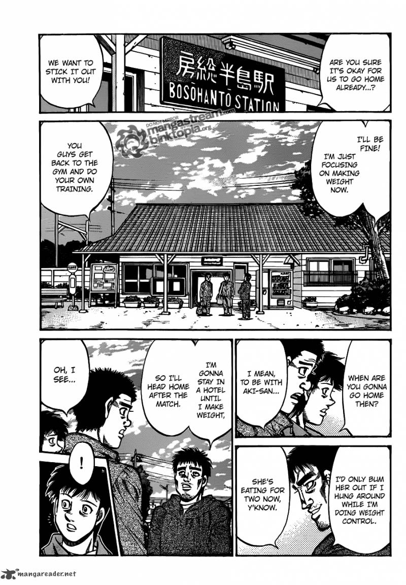 Hajime no Ippo - Chapter 926 Page 9