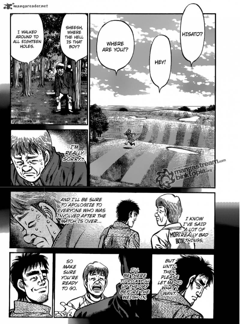 Hajime no Ippo - Chapter 927 Page 2