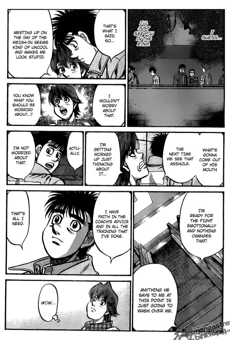 Hajime no Ippo - Chapter 927 Page 6