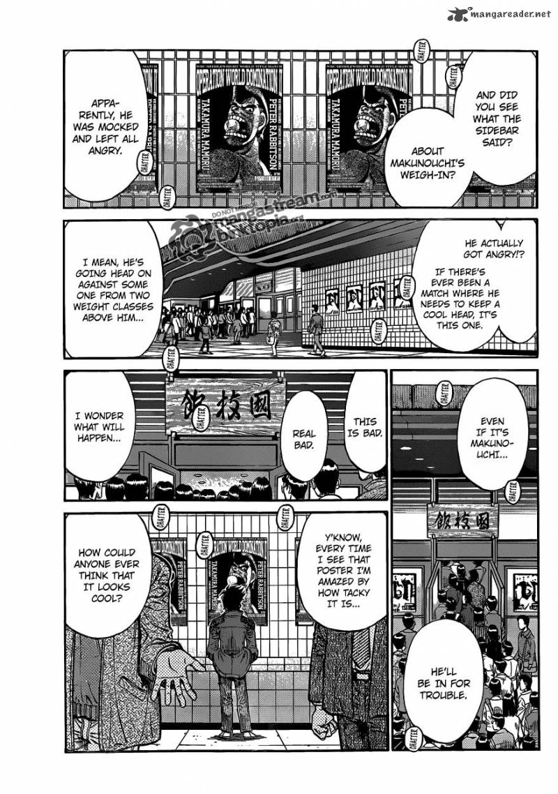 Hajime no Ippo - Chapter 929 Page 4