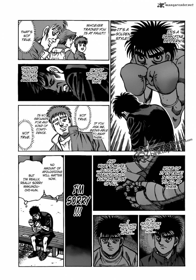 Hajime no Ippo - Chapter 930 Page 15