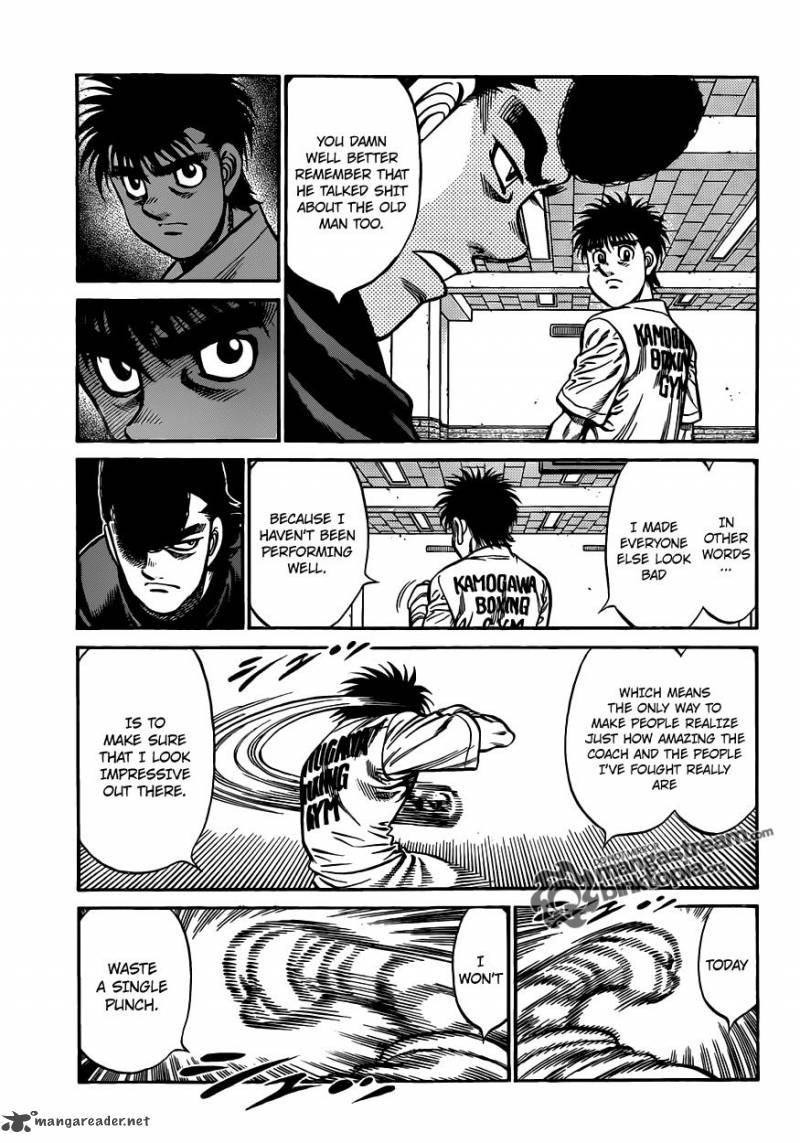 Hajime no Ippo - Chapter 930 Page 5