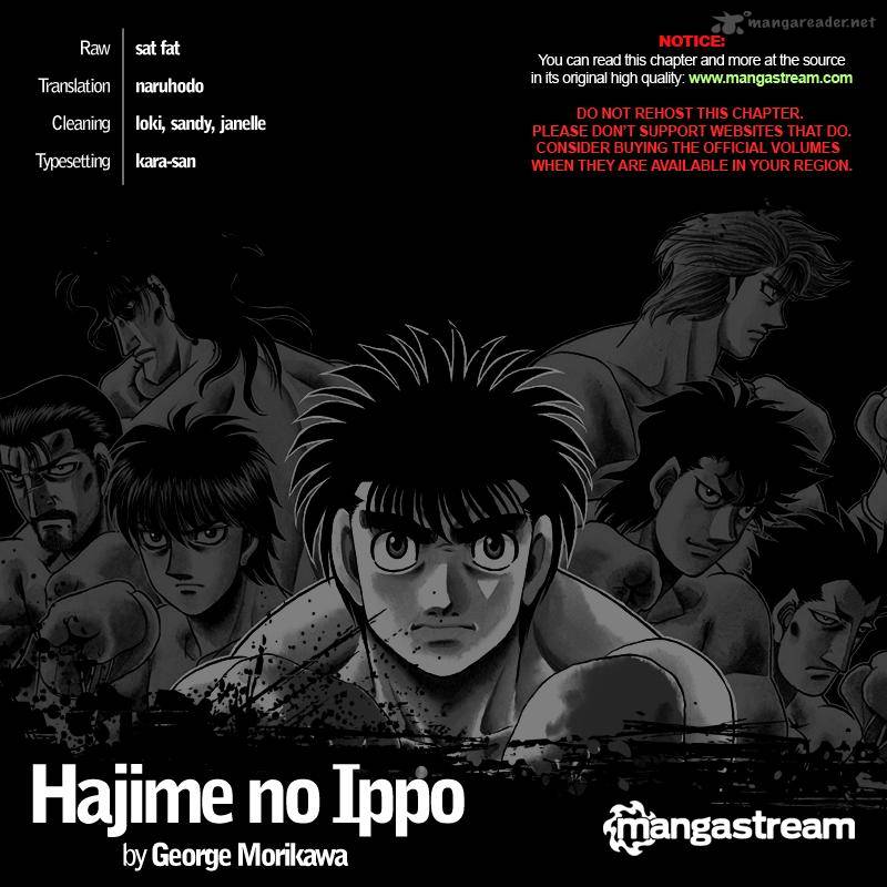 Hajime no Ippo - Chapter 933 Page 15